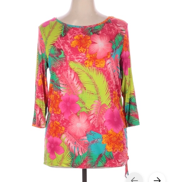**High Fifth XL Beautiful Nright tie side top ^^^^ Excellent Condition!!!!!🌺 - Picture 2 of 2